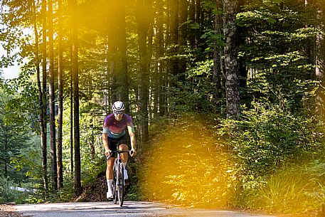 Giro d'Italia bike ride Vabruna - Monte Lussari, Saisera Valley, Tarvisio Giro d'Italia bike ride Vabruna - Monte Lussari, Saisera Valley, Tarvisio