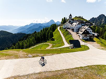 Giro d'Italia bike ride Vabruna - Monte Lussari, Saisera Valley, Tarvisio Giro d'Italia bike ride Vabruna - Monte Lussari, Saisera Valley, Tarvisio