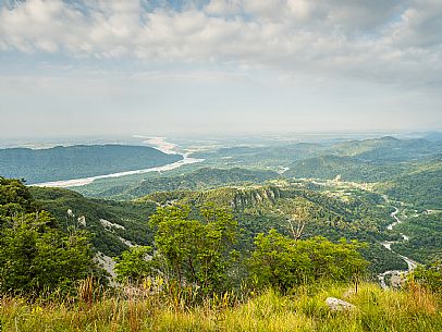 Circular hike from Somp Cornino on Monte Prat to Monte Cuar with views of the Tagliamento river