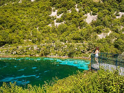 Circular hike from Somp Cornino on Monte Prat to Monte Cuar with views of the Tagliamento river