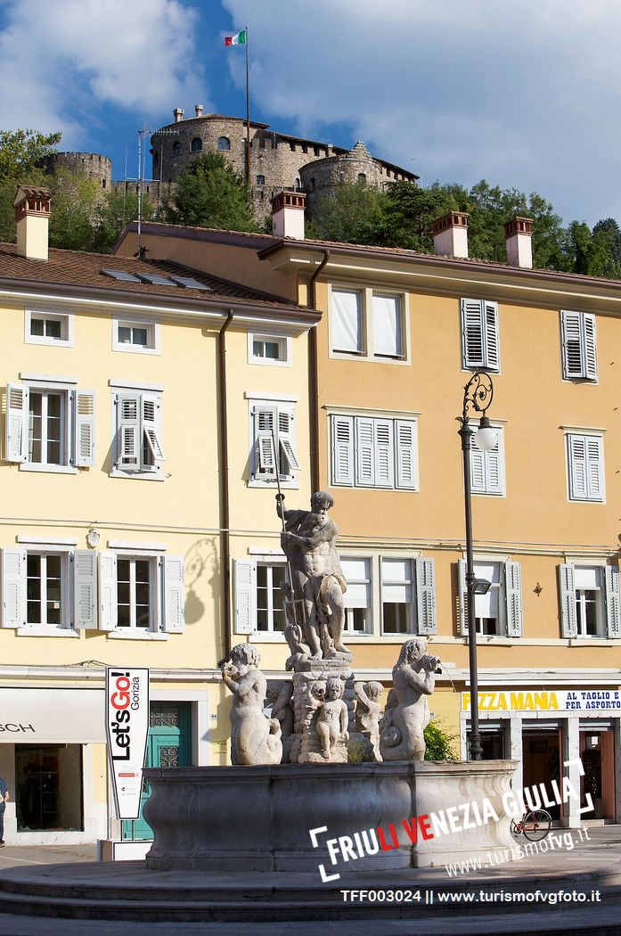 Gorizia, Fontana di Nettuno