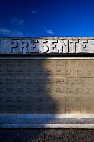 Redipuglia war memorial