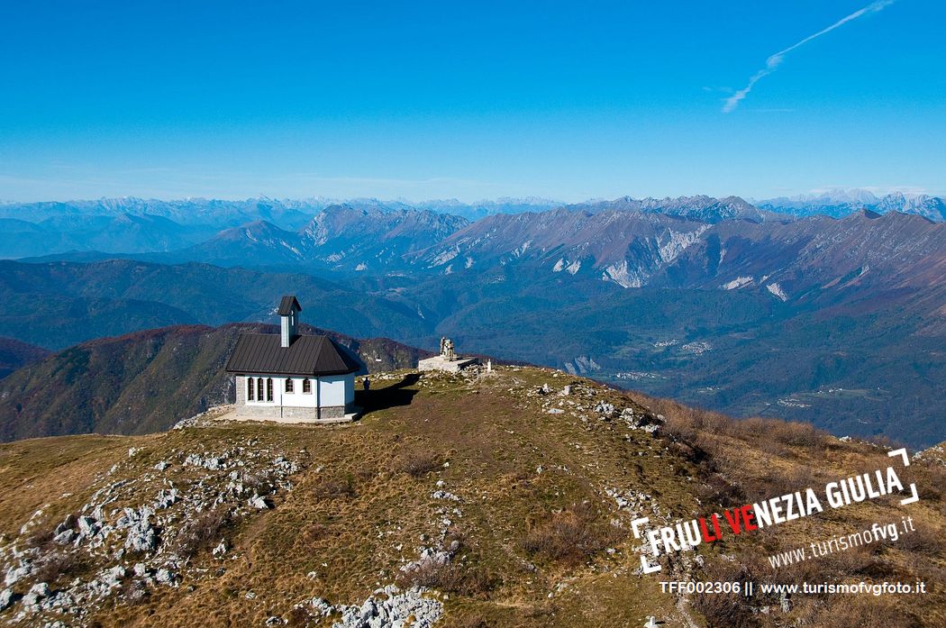 Cristo Redentore Church on Monte Matajur