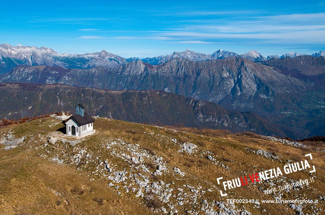 Cristo Redentore Church on Monte Matajur