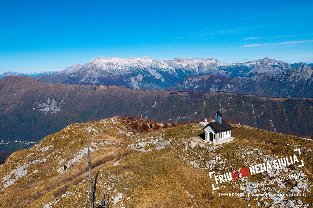 Cristo Redentore Church on Monte Matajur