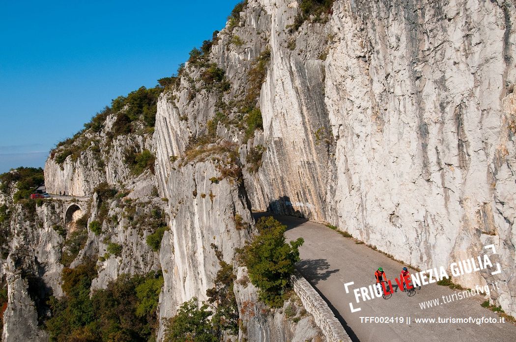 Cycling on Strada Napoleonica