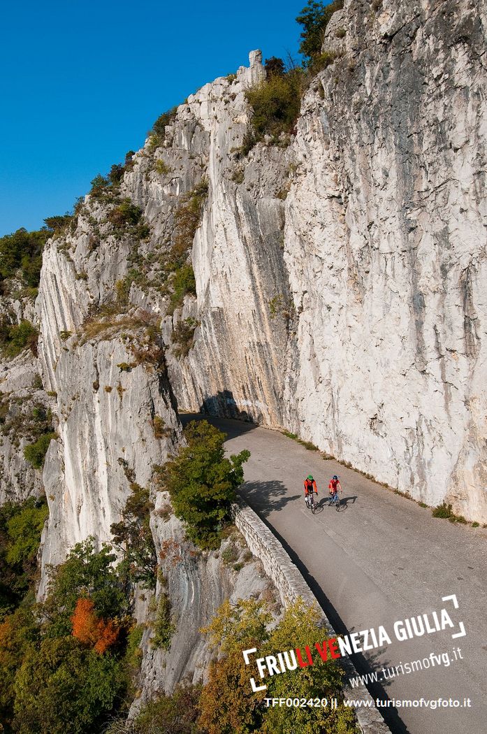 Cycling on Strada Napoleonica