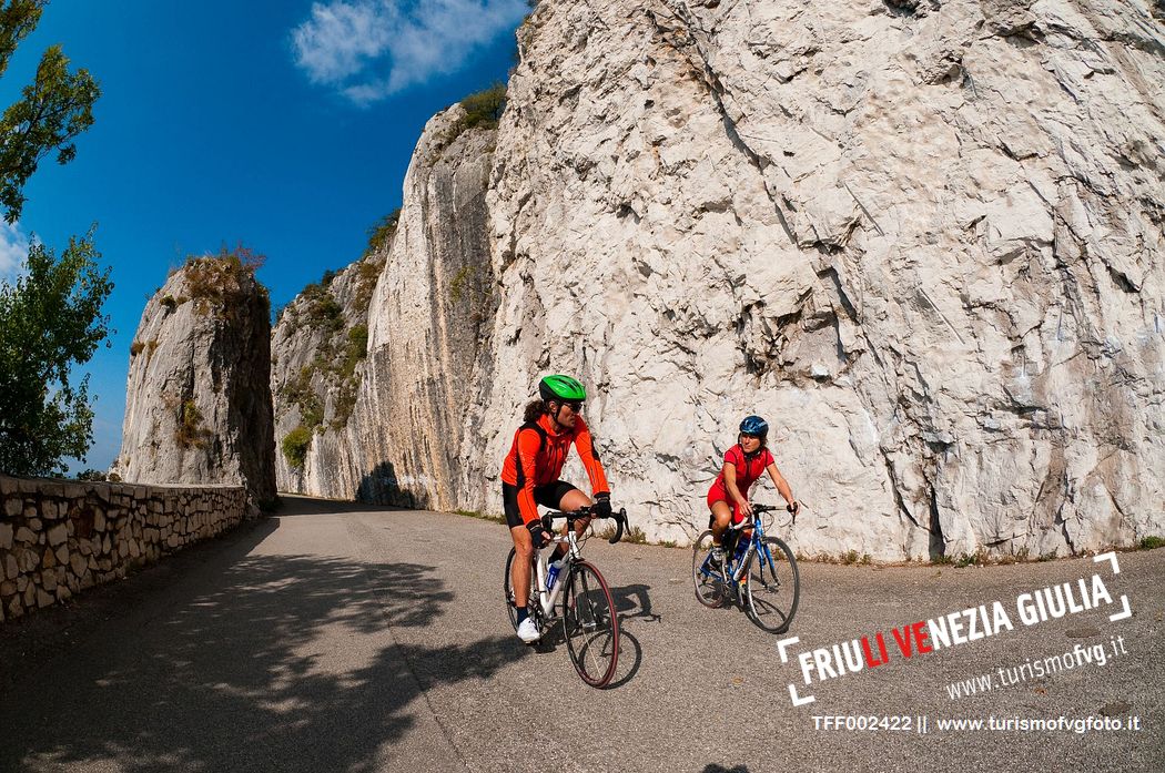 Cycling on Strada Napoleonica