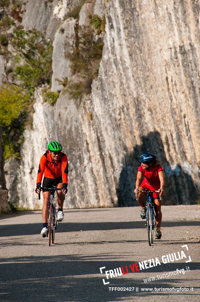 Cycling on Strada Napoleonica