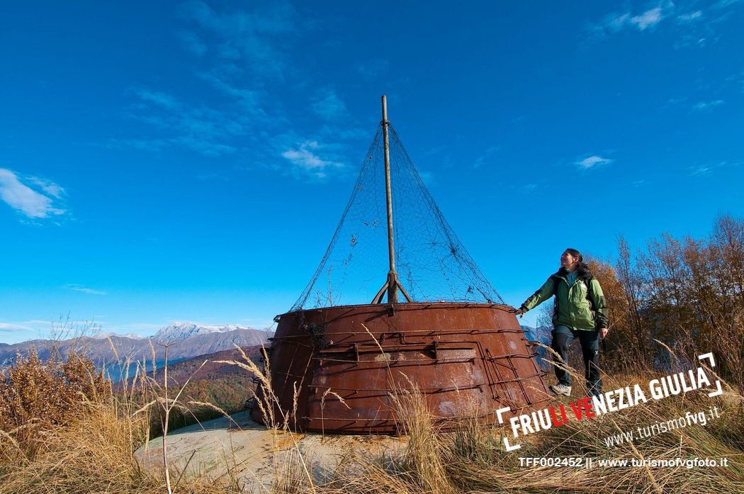 Cresta di Klabuk nei pressi di Masarolis, Valli del Natisone