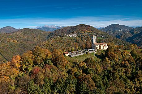 Chiesa di San Paolo, nei pressi di Cernetig (Stregna)