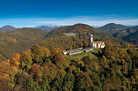 Chiesa di San Paolo, nei pressi di Cernetig (Stregna)