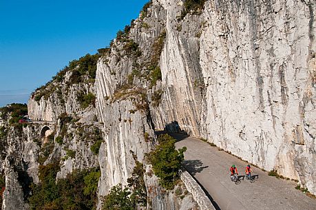 Cycling on Strada Napoleonica