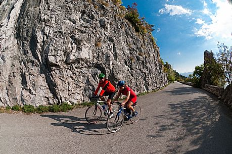 Cycling on Strada Napoleonica