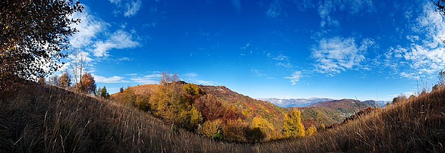 Cresta di Klabuk nei pressi di Masarolis, Valli del Natisone