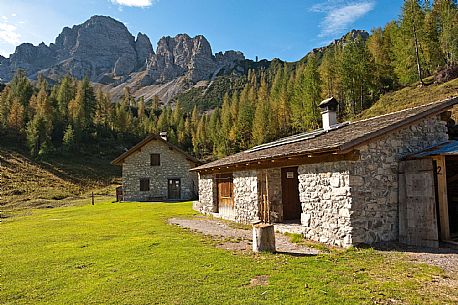 Alm in Friulian Dolomites - Valbinon