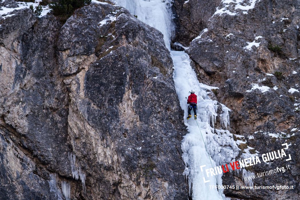 Ice climbing