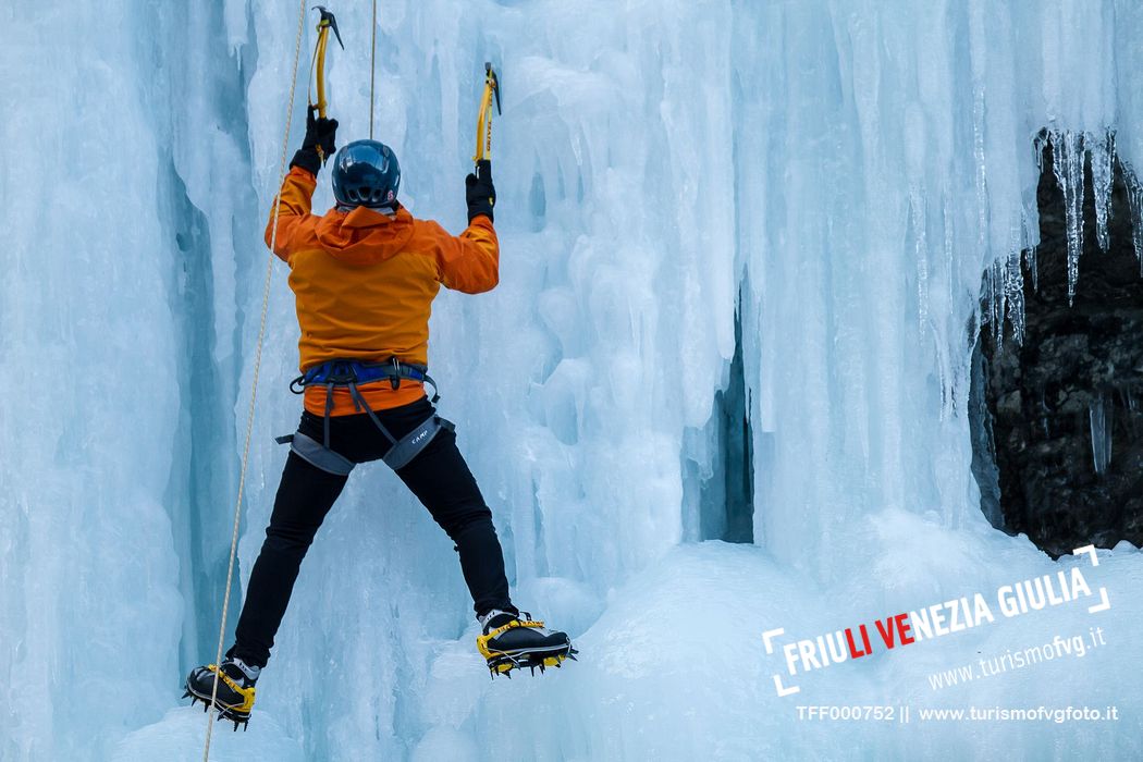 Ice climbing