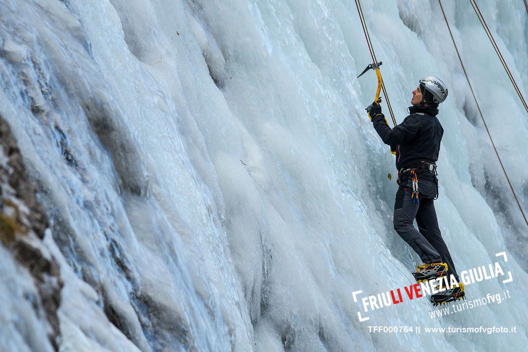 Ice climbing