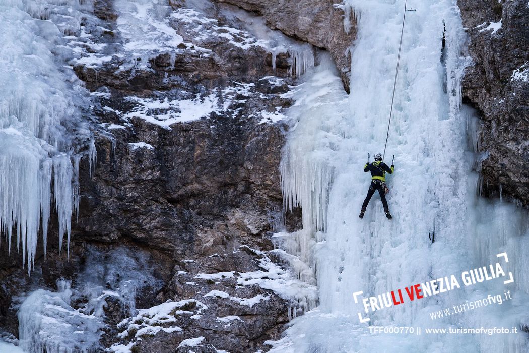 Ice climbing