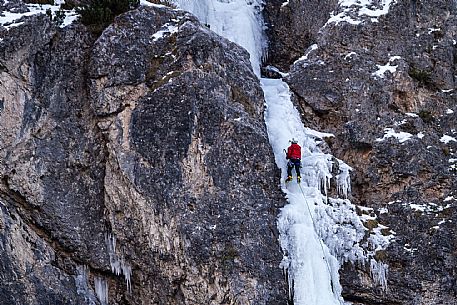 Ice climbing