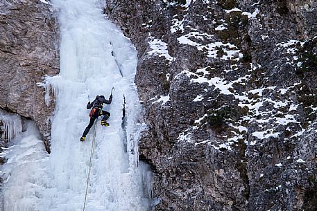 Ice climbing