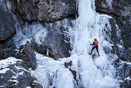 Ice climbing