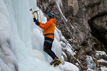 Ice climbing