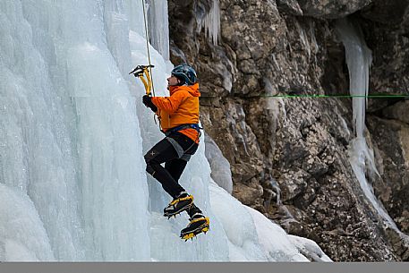 Ice climbing