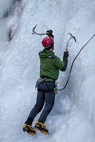 Ice climbing