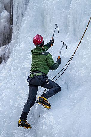 Ice climbing