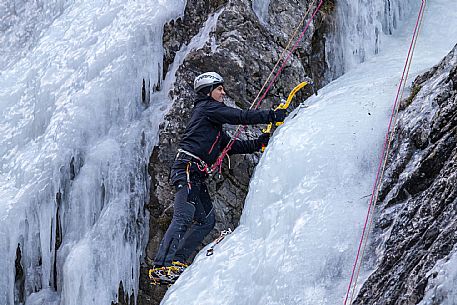 Ice climbing