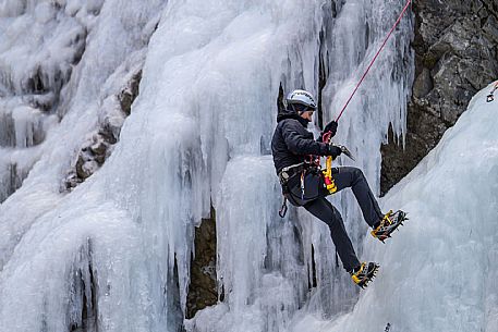 Ice climbing