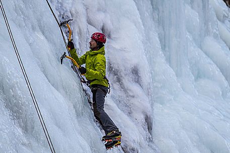 Ice climbing