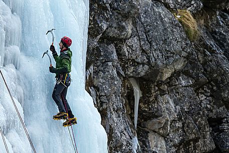 Ice climbing