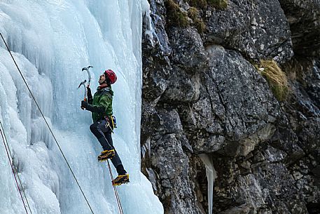 Ice climbing