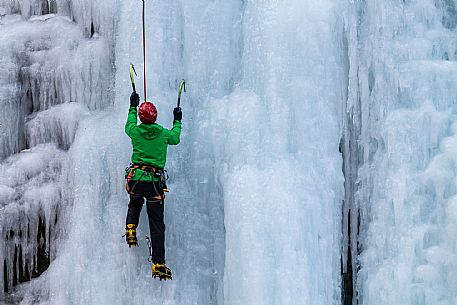 Ice climbing