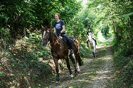 Horse riding