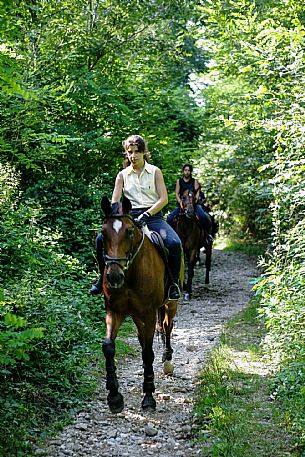 Horse riding