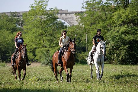 Horse riding