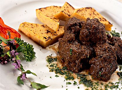 Goulash with Polenta