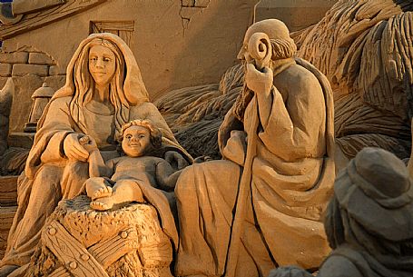 Sand Nativity