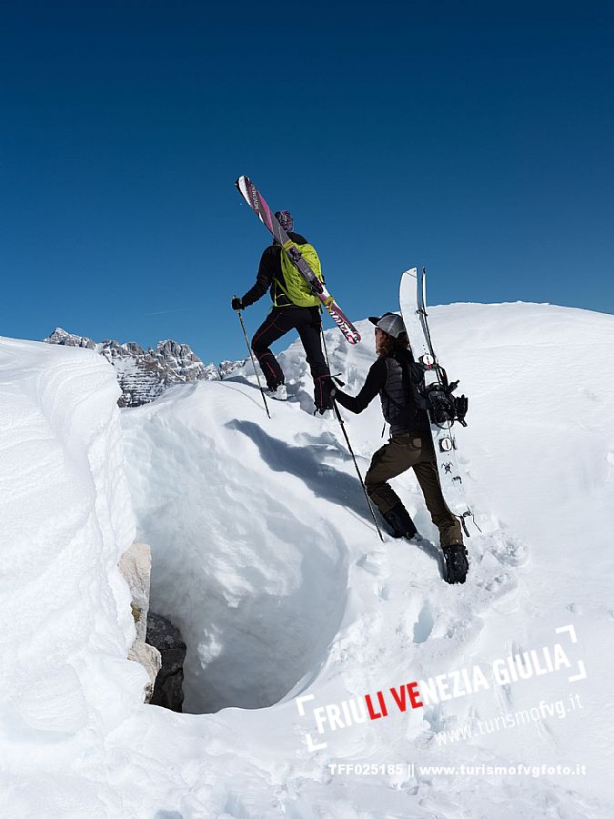 Ski Mountaineering in Sella Nevea