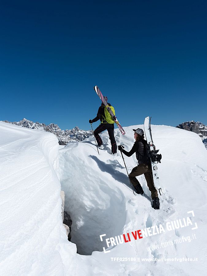 Ski Mountaineering in Sella Nevea