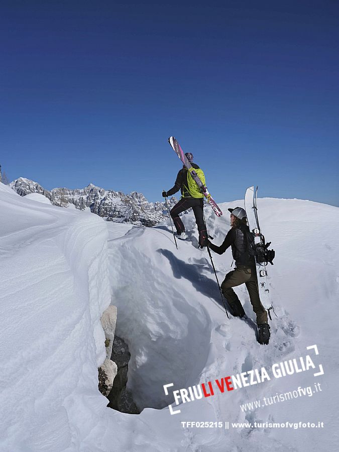 Ski Mountaineering in Sella Nevea