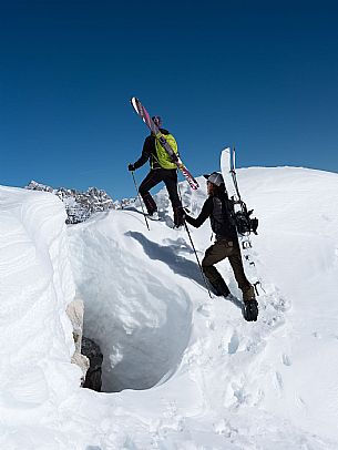 Ski Mountaineering in Sella Nevea