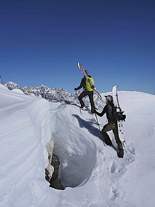 Ski Mountaineering in Sella Nevea