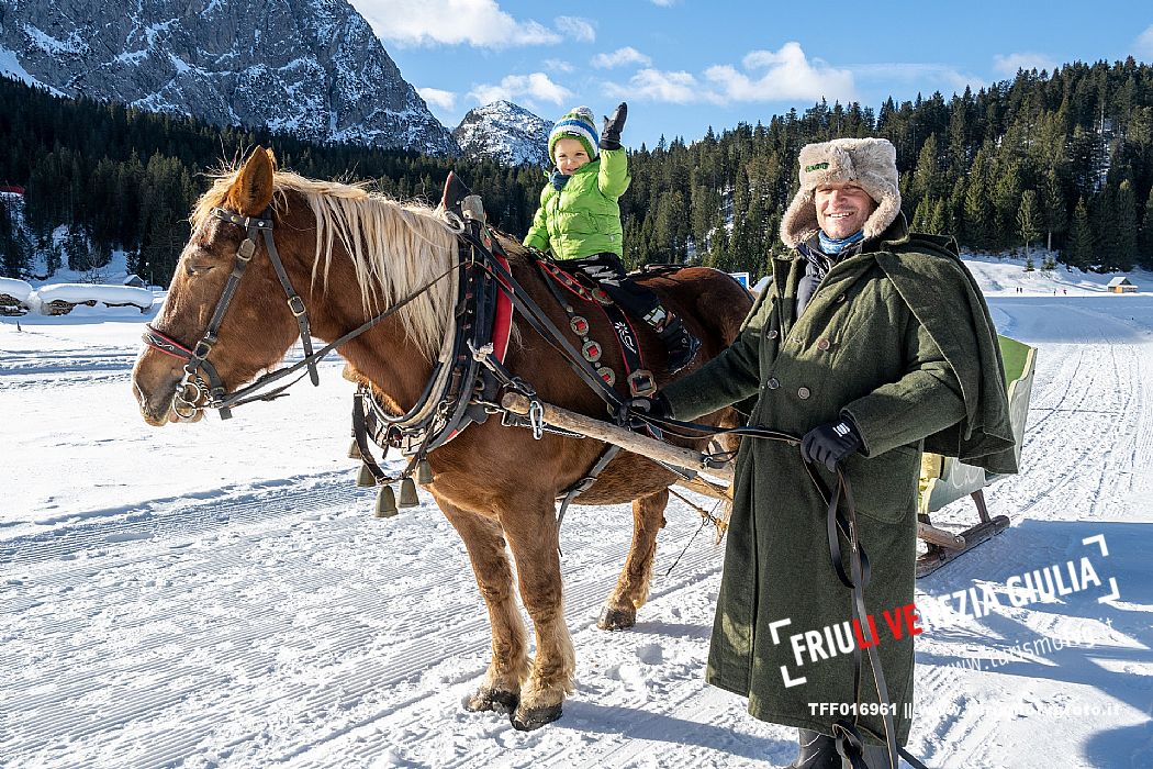 Sappada -  horse-drawn sleigh rides