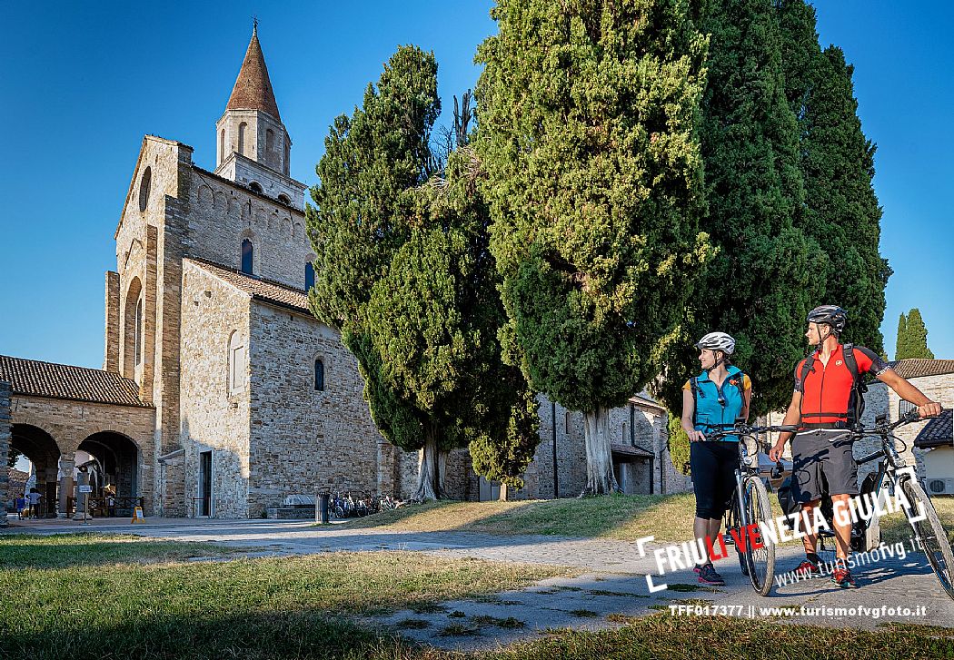 Alpe Adria cycle path - Udine-Grado-Finanziato dal Fondo europeo di sviluppo regionale e Interreg V-A Italia-Austria 2014-2020 progetto BIKE NAT