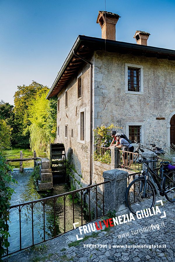 Alpe Adria cycle path - Udine-Grado-Finanziato dal Fondo europeo di sviluppo regionale e Interreg V-A Italia-Austria 2014-2020 progetto BIKE NAT